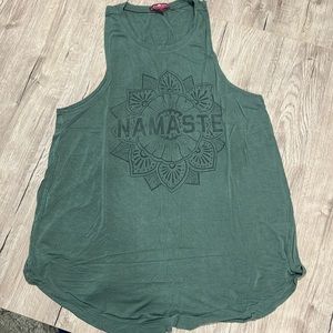 Peaceful warrior super soft yoga tank